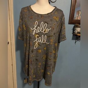 Maurice’s, Hello Fall, Plus Sized, T-Shirt